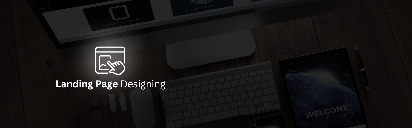 Landing Page Designing In Preet Vihar